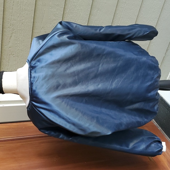 GE MANUFACTURING 91' JACKET CUSTOMER COMMITMENT VINTAGE XL NORTH TRAIL - Picture 5 of 6